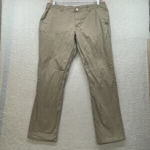 Bonobos Washed Chinos Pants Mens 38x34 Beige True Khaki Casual Slim Fit Cotton